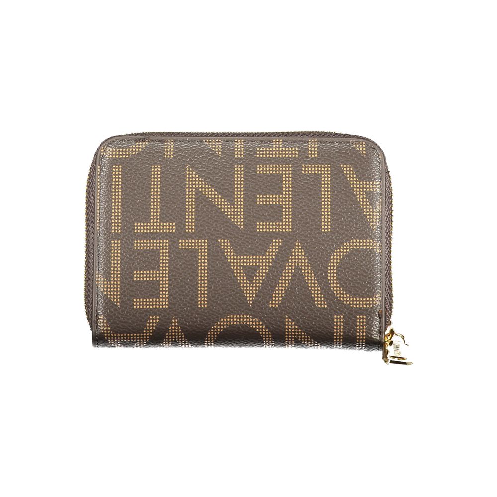 Mario Valentino Brown Polyurethane Women's Wallet