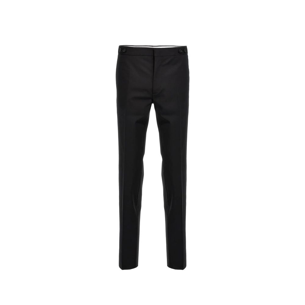 Dsquared² Black Elastane Two-Piece Suit