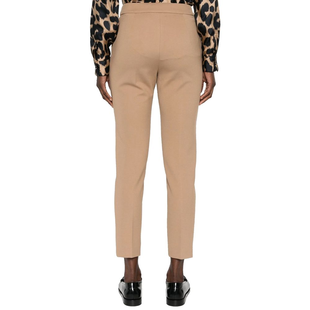 Max Mara Brown Elastane Pants