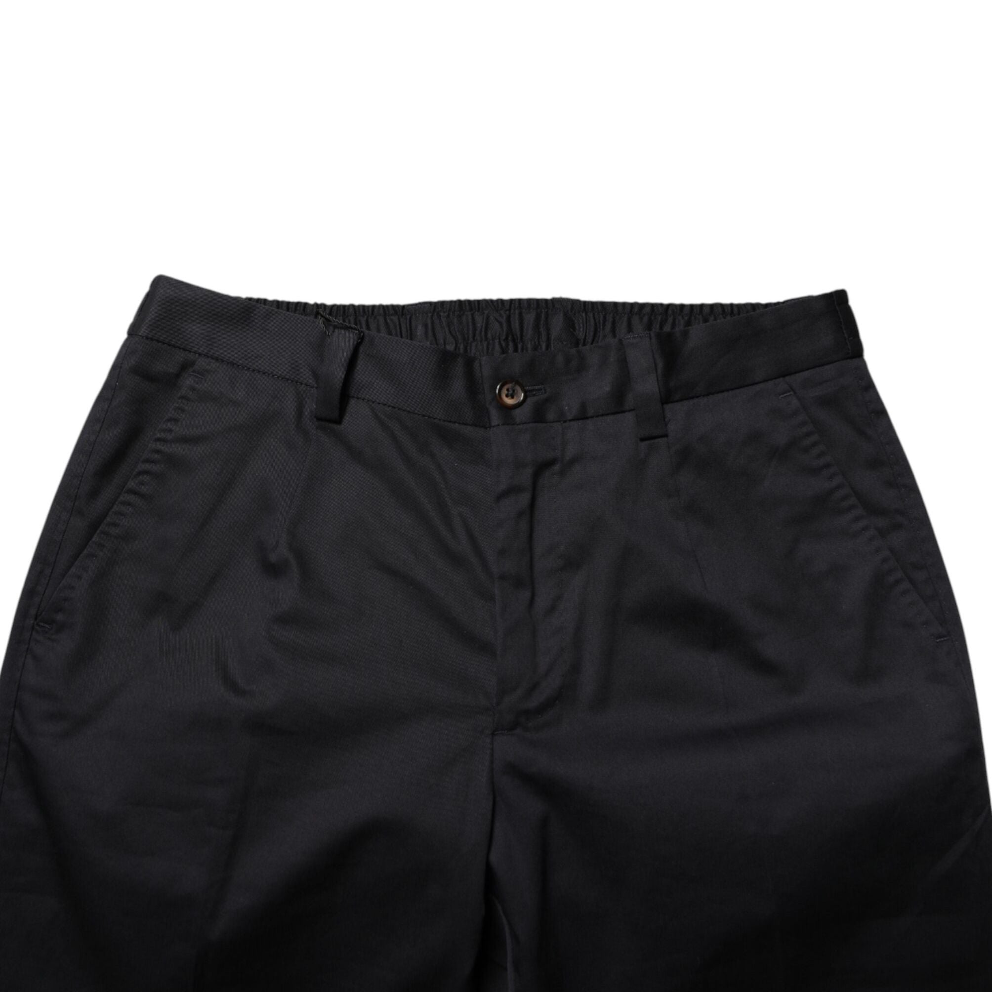 Dolce & Gabbana Dark Blue Cotton Skinny Dress Trouser Pants
