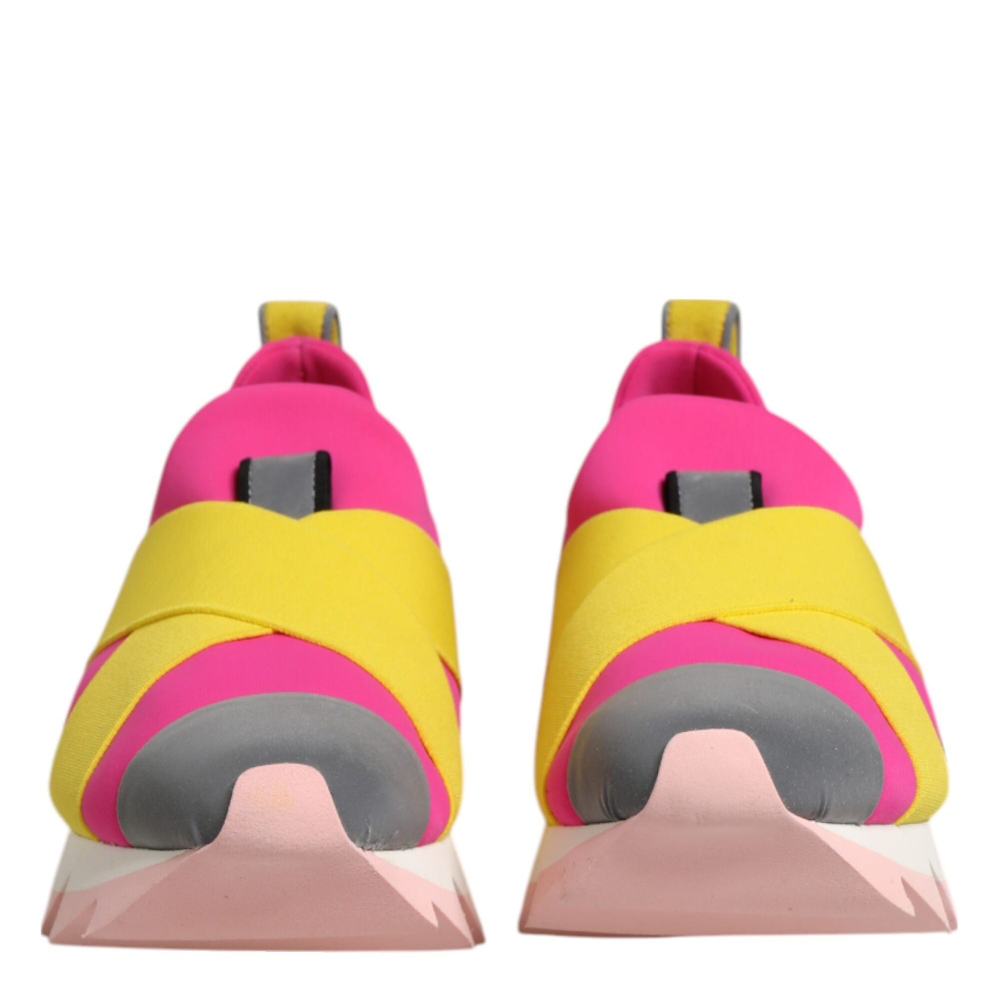 Dolce & Gabbana Multicolor Neoprene Elastic Ibiza Sneakers Shoes