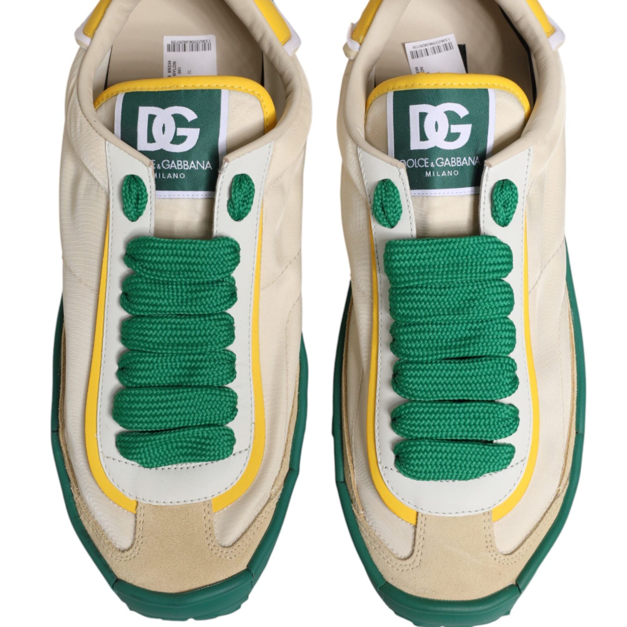 Dolce & Gabbana Multicolor Old Runner Lace Up Sneakers Shoes