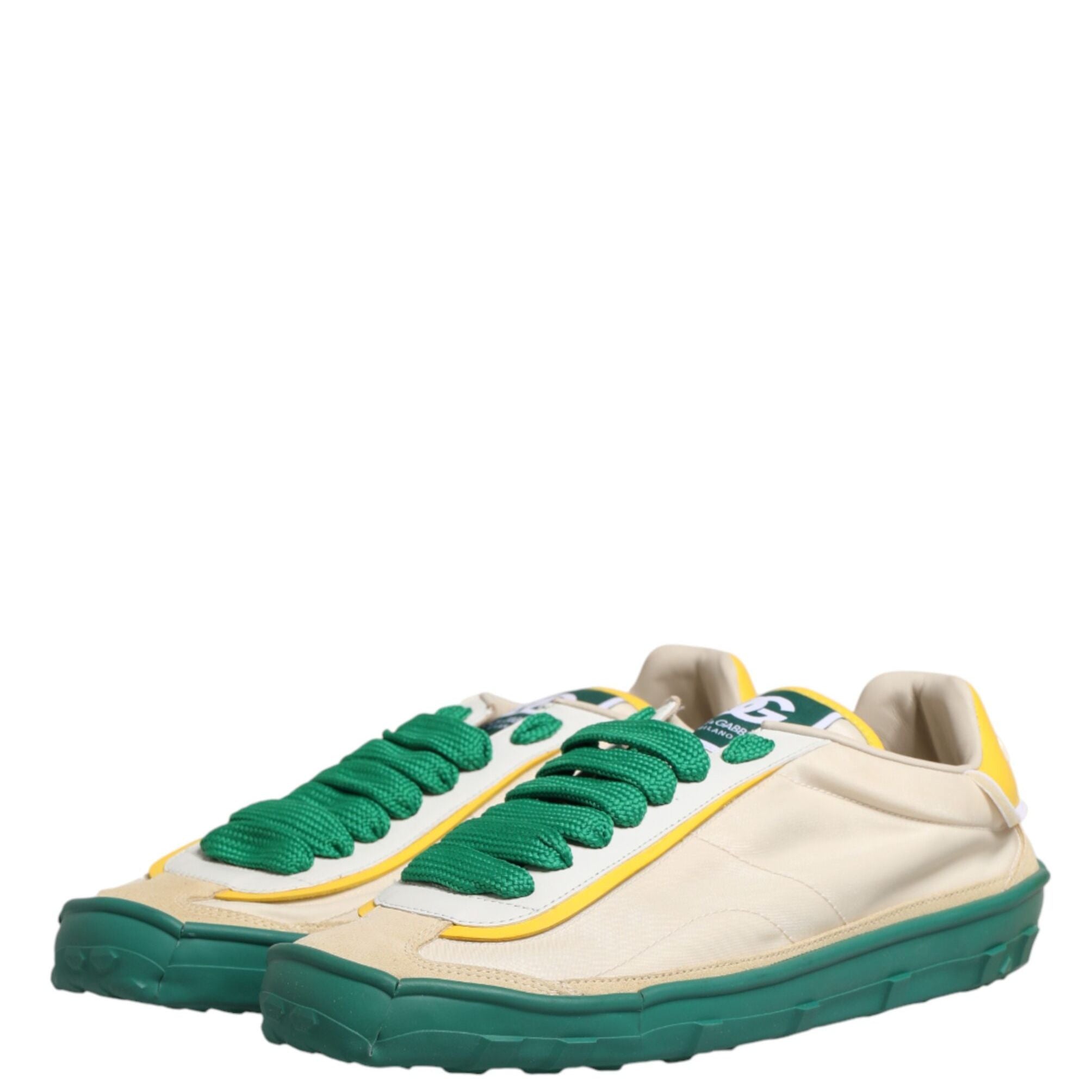 Dolce & Gabbana Multicolor Old Runner Lace Up Sneakers Shoes