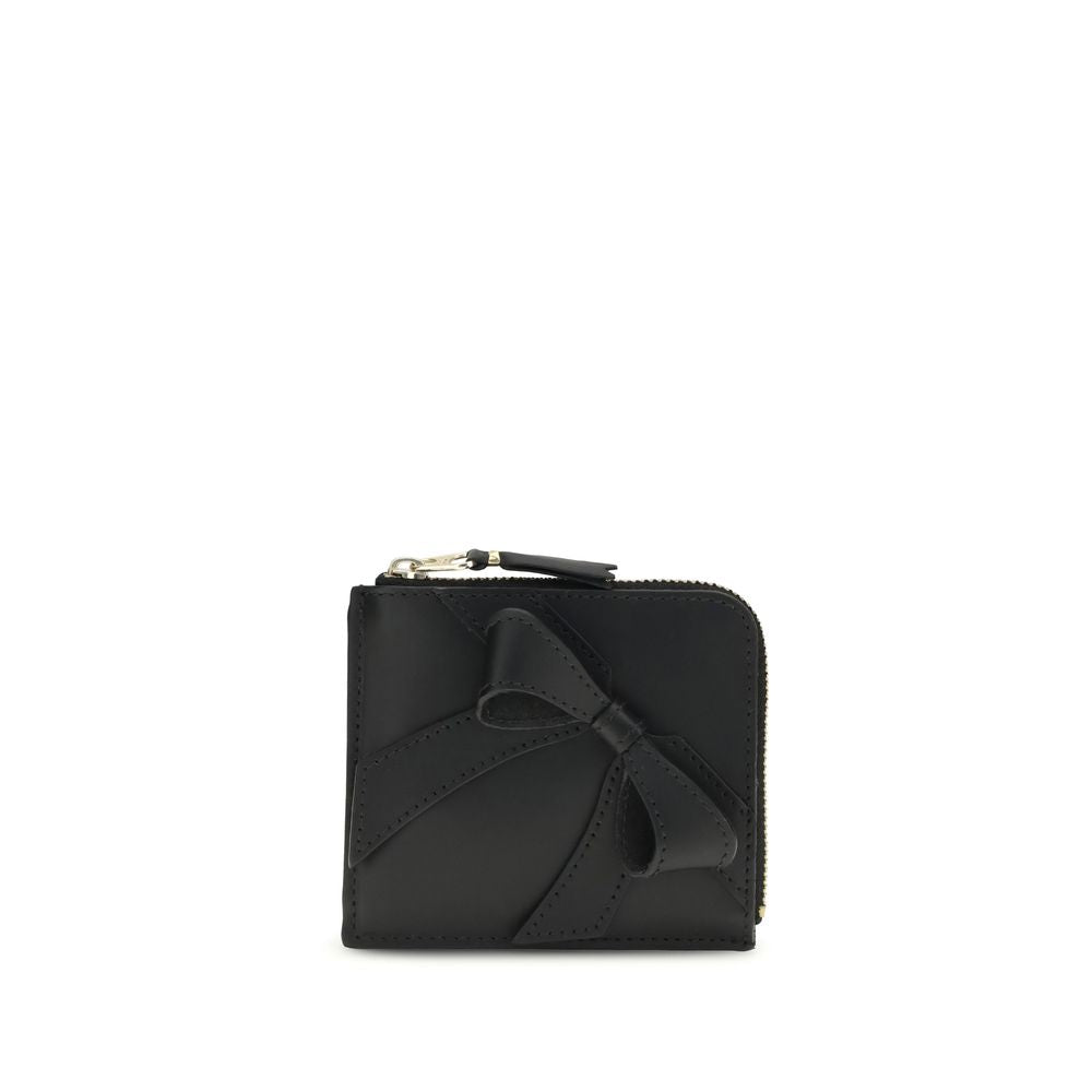 Comme Des Garçons Black Calf Leather Bos Taurus Wallet