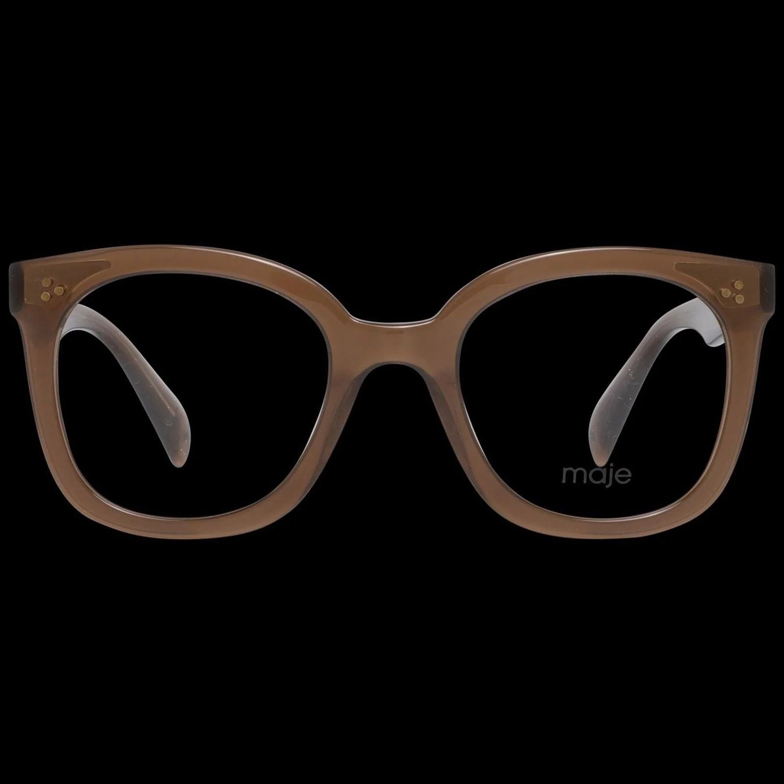 Maje Brown Plastic Glasses (Frames)