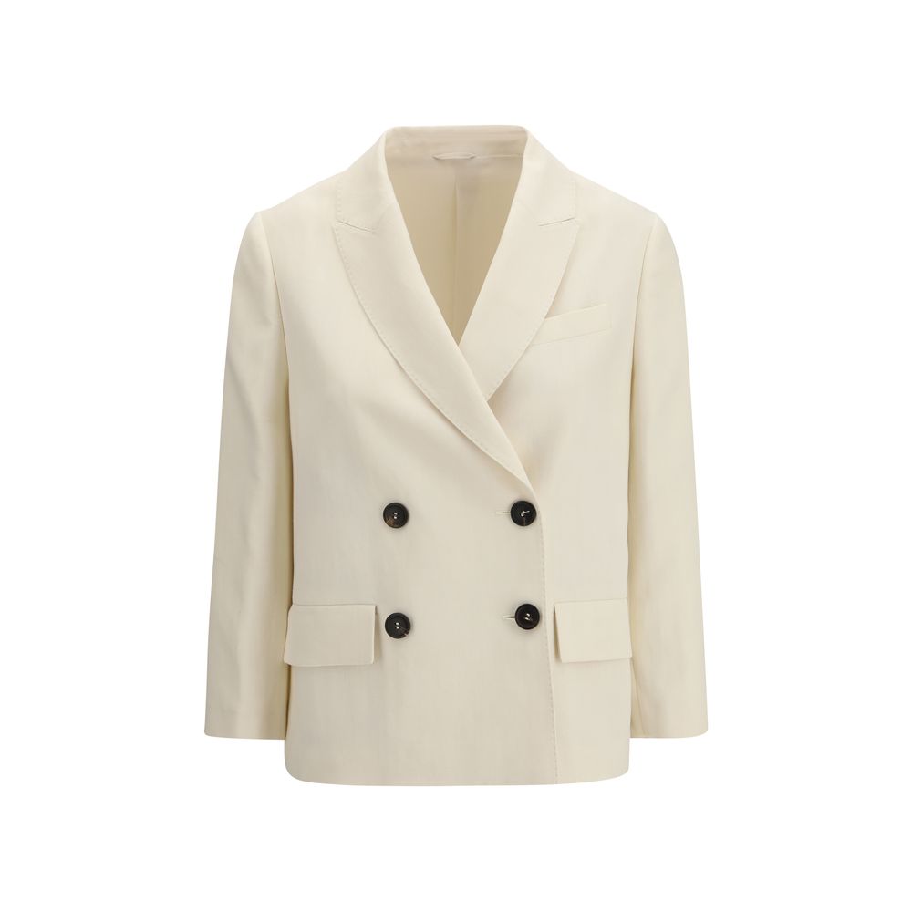 Brunello Cucinelli Beige Viscose Clothing