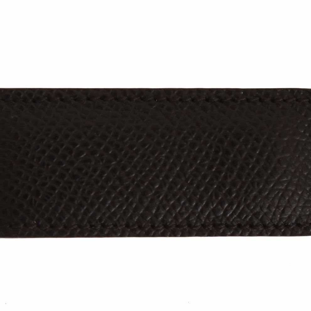 Dolce & Gabbana Brown Leather Magnet Mens Money Bar Clasp Money Cash Clip