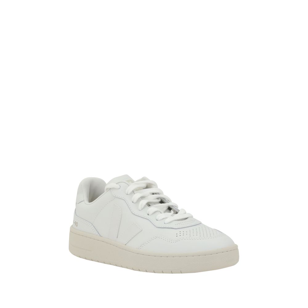 Veja White Other Fibres Low Top Sneakers