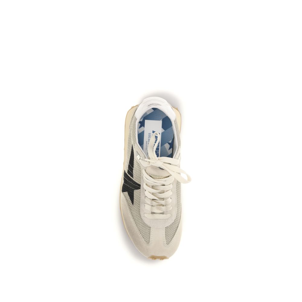 Golden Goose Beige Polyester Athletic Sneakers