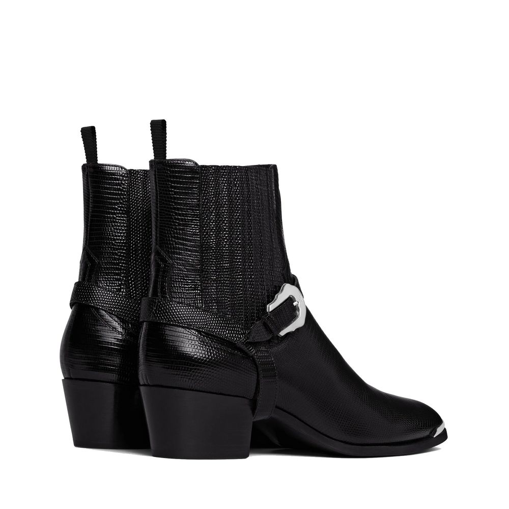 Celine Black Calfskin Chelsea Boots