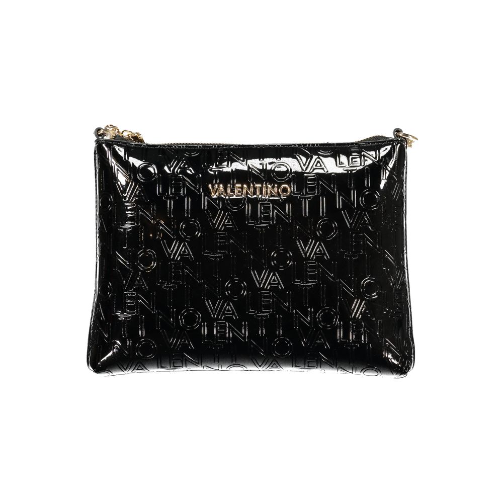 Mario Valentino Black Polyurethane Women's Bag