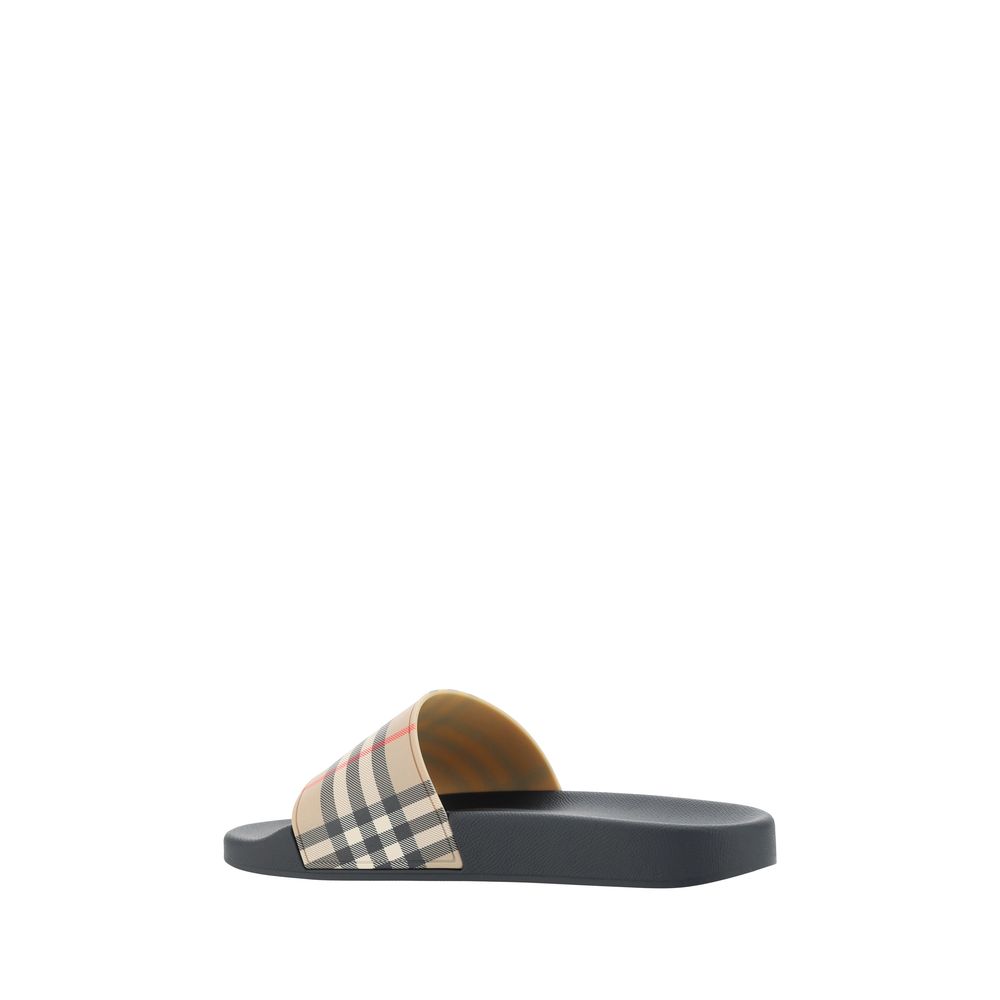 Burberry Brown Polyethylene Flat Sandals