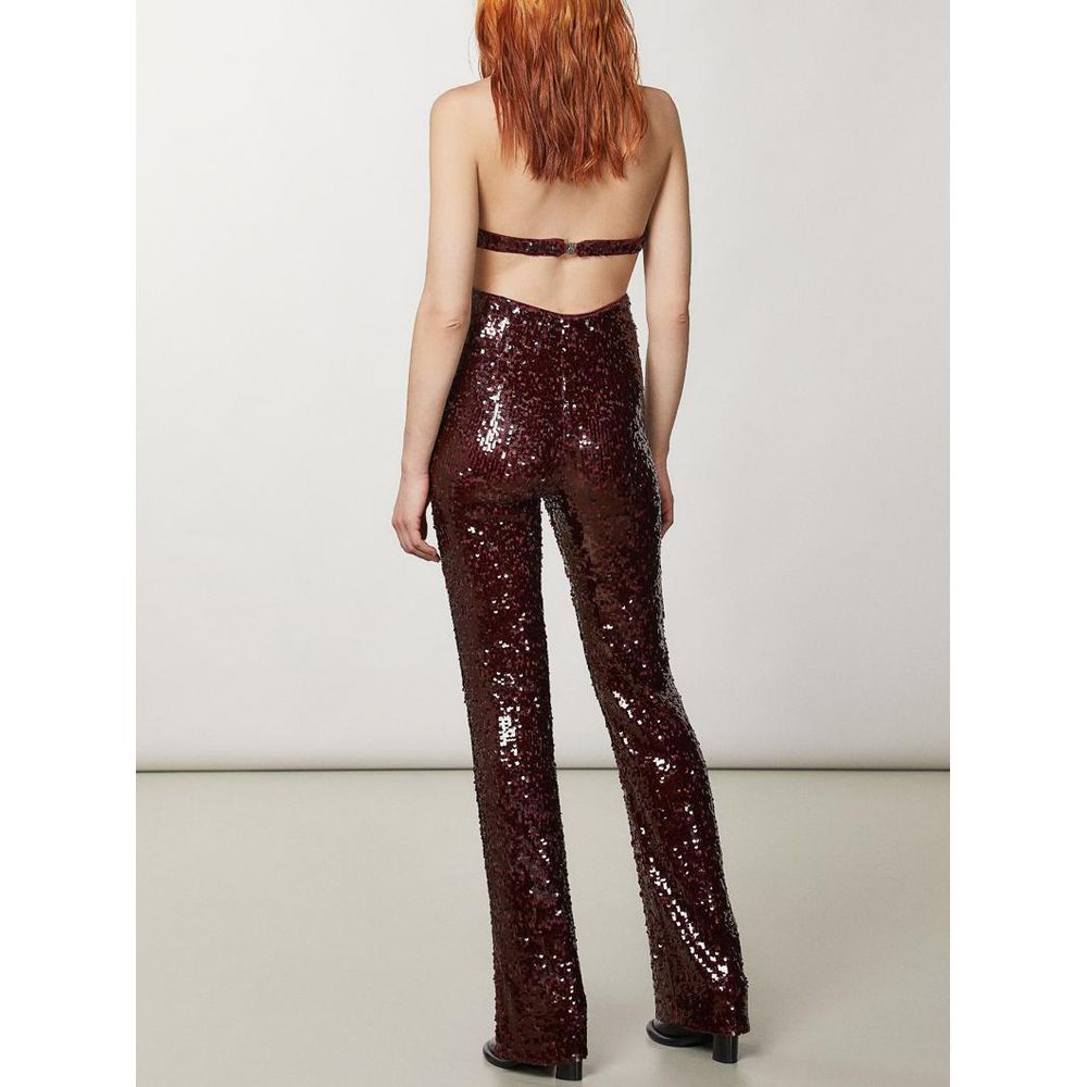 Patrizia Pepe Red Polyester Jumpsuit