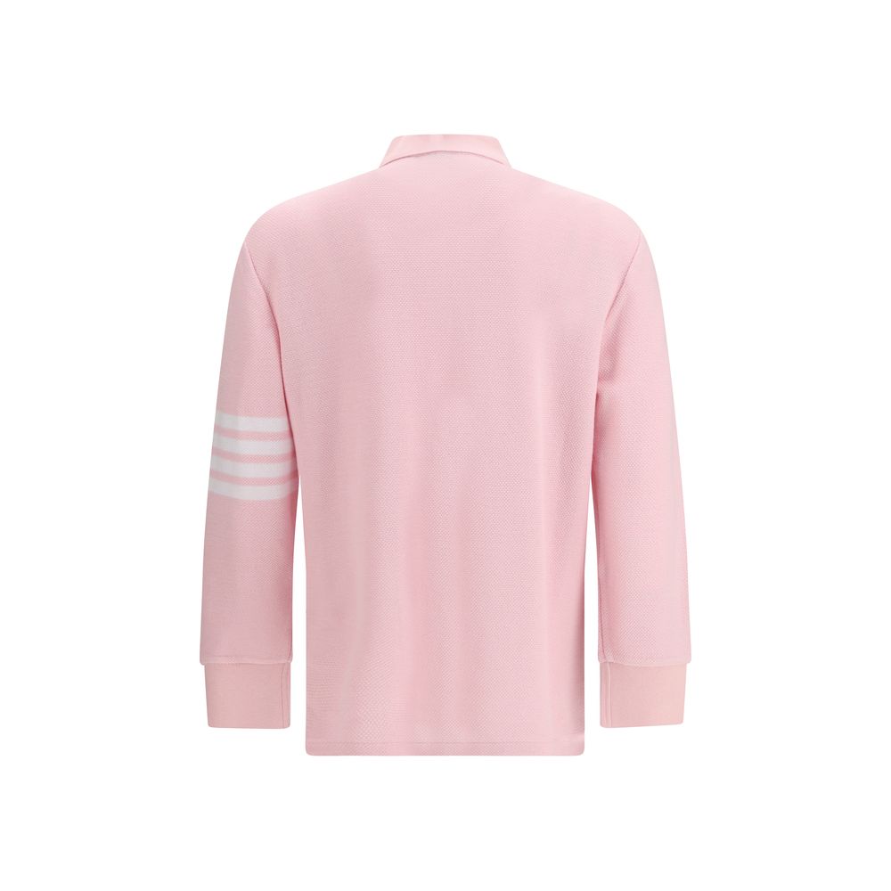 Thom Browne Multicolor Cotton Polo Shirt