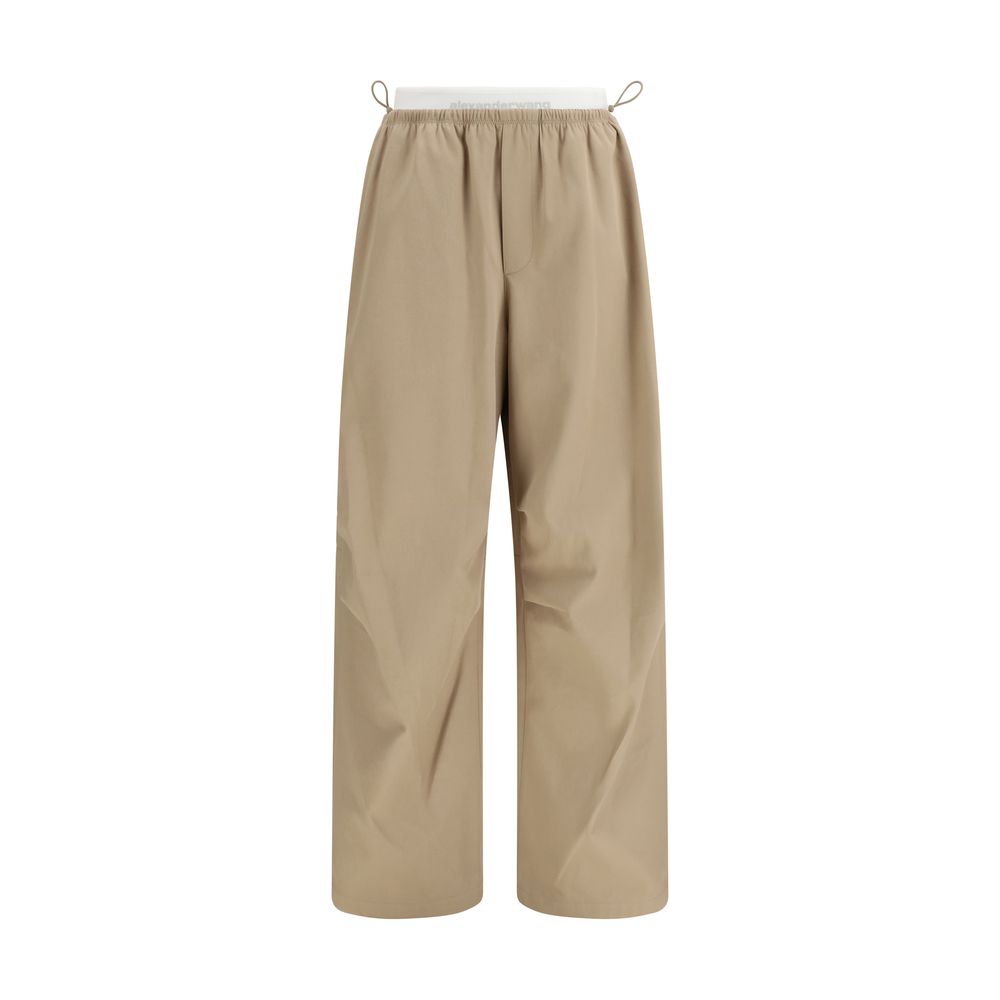Alexander Wang Beige Cotton Casual Pants