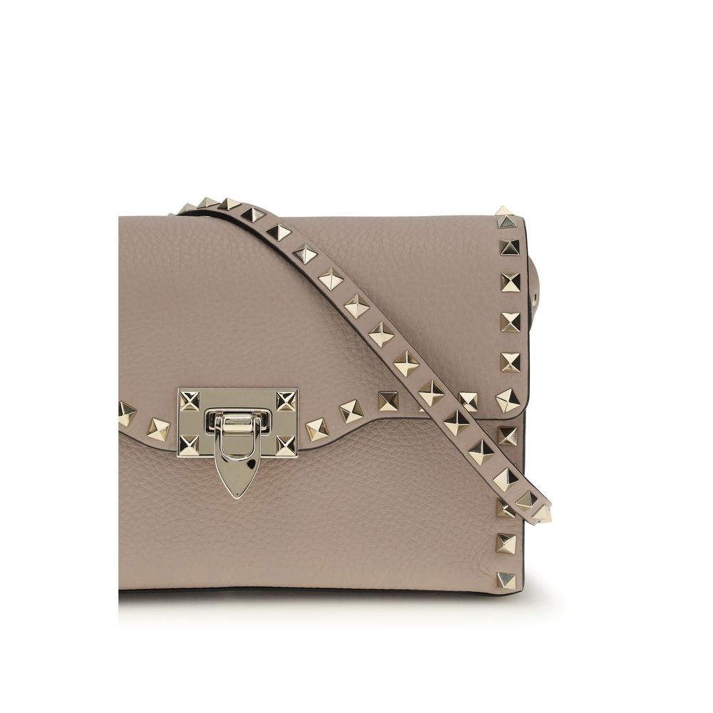 Valentino Garavani Multicolor Calf Leather Bos Taurus Shoulder Bag