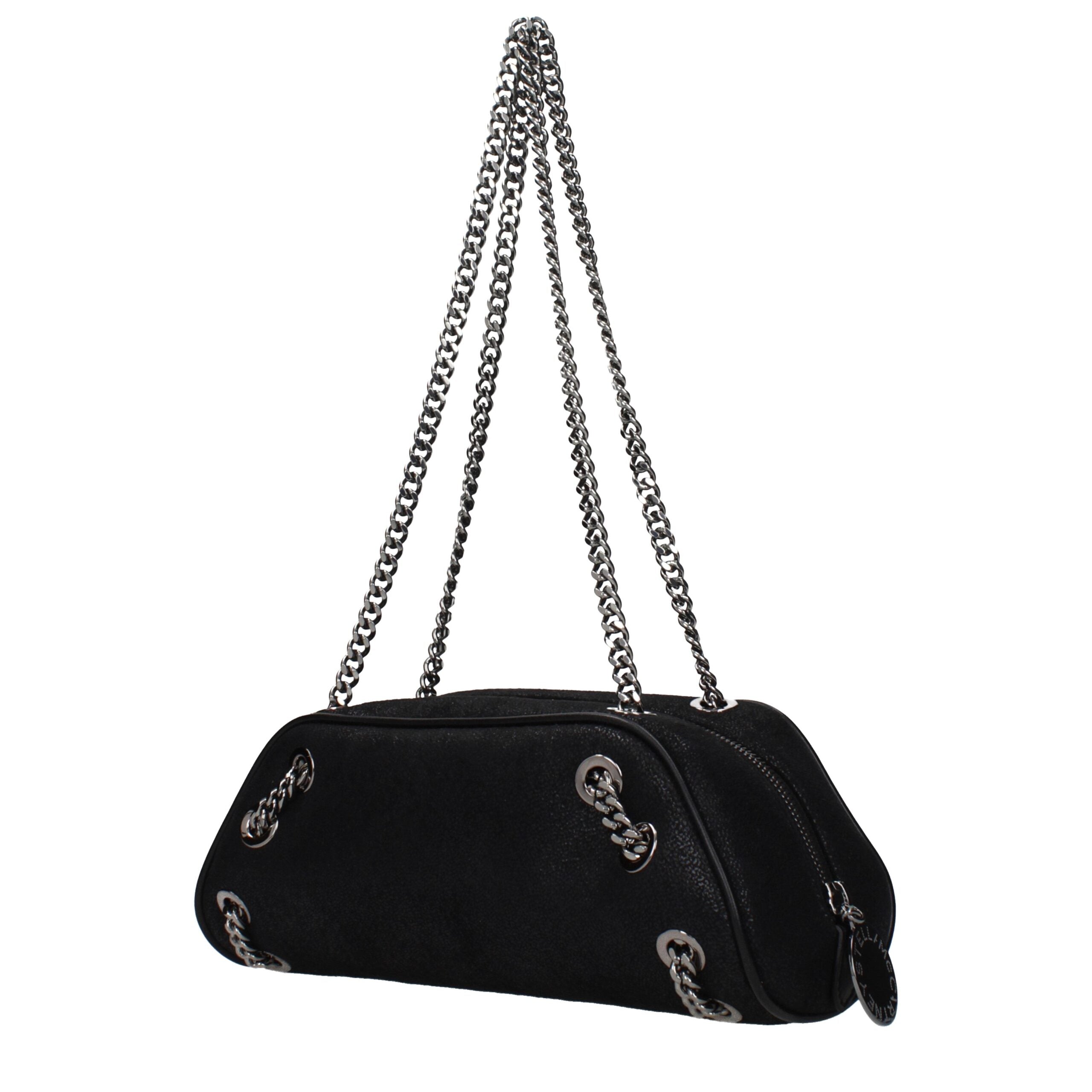 Stella McCartney Black Leather Shoulder Bag