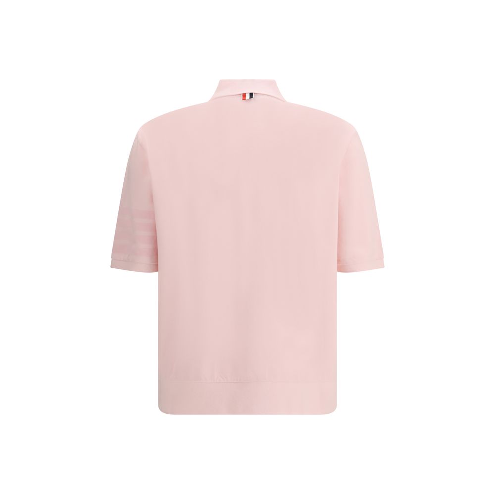 Thom Browne Multicolor Cotton Polo Shirt