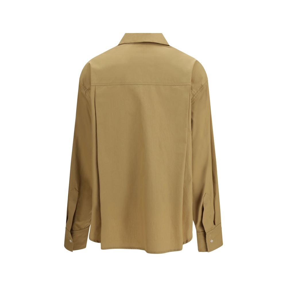 Loulou De Saison Beige Cotton Shirt