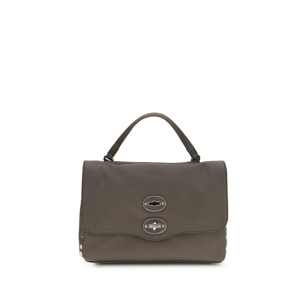 Zanellato Brown Calf Leather Bos Taurus Shoulder Bag