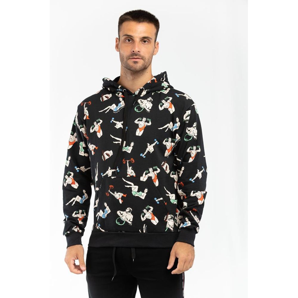 Moschino Black Cotton Sweatshirt