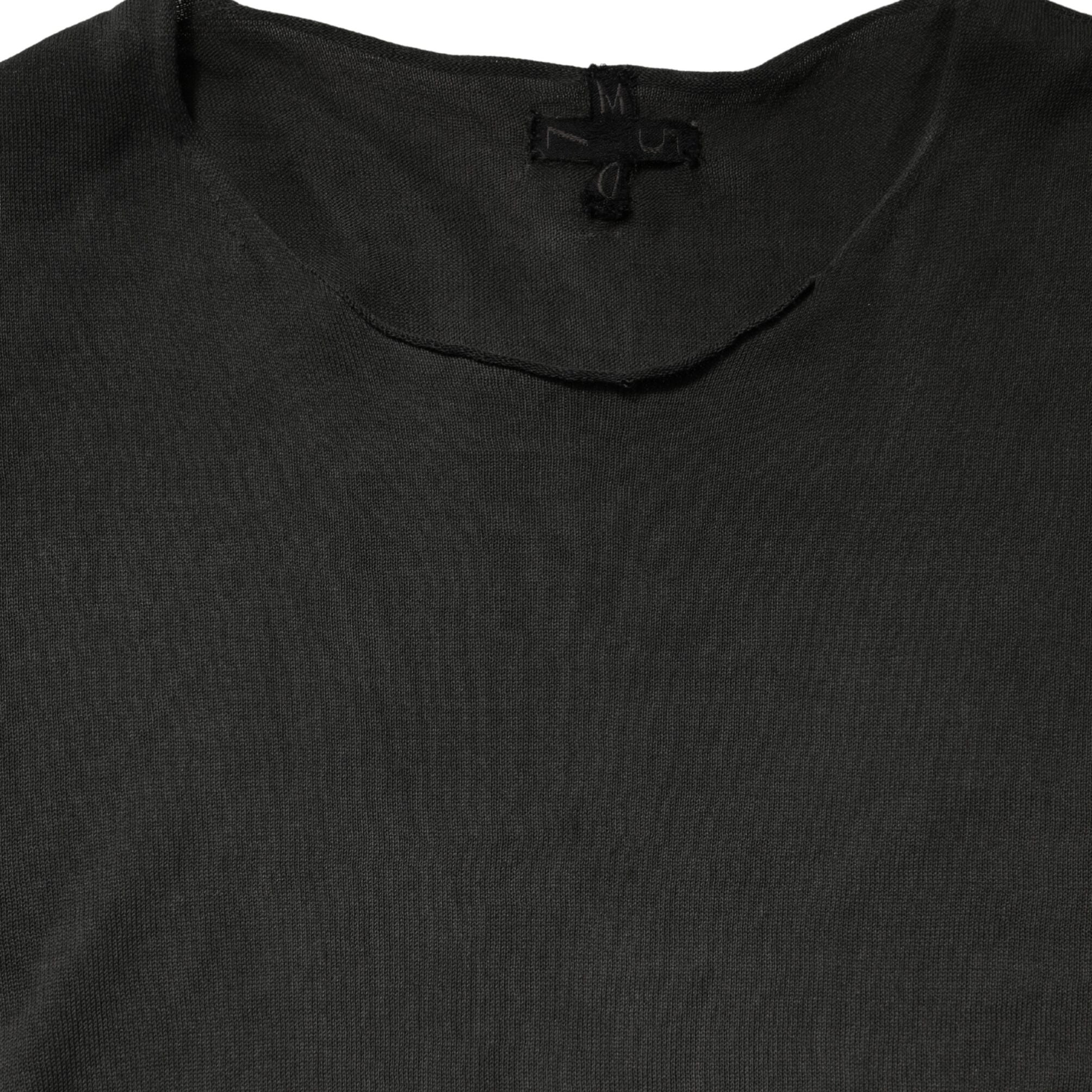 Dolce & Gabbana Sweater Black Cotton Crewneck Sweatshirt