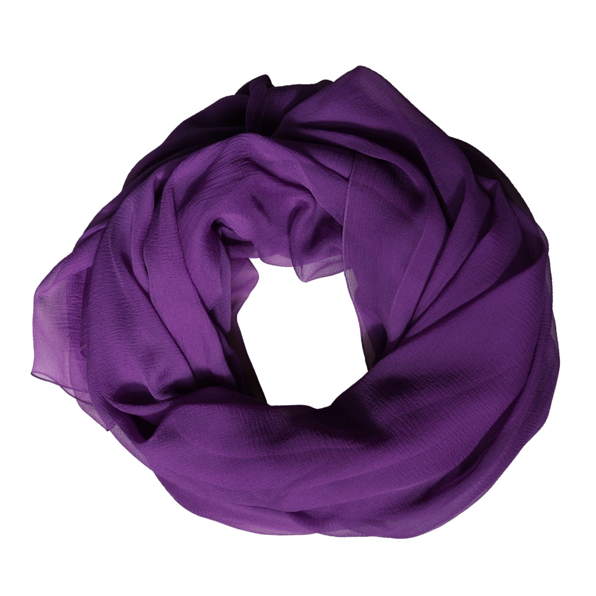 Dolce & Gabbana Purple Silk Neck Wrap Shawl Stole 200cm x 134cm Scarf
