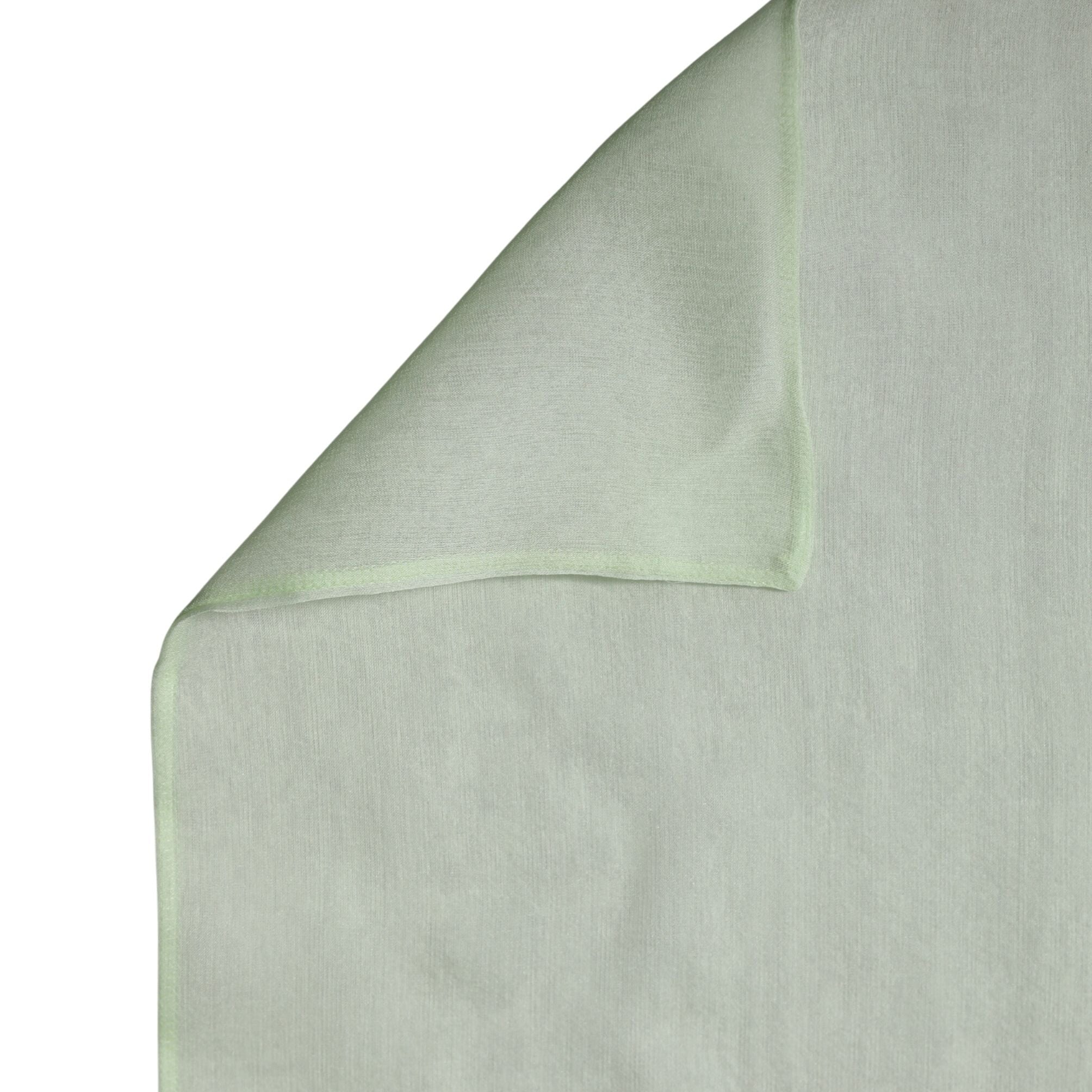 Dolce & Gabbana Light Green Silk Sash Wrap Shawl Stole 292cm x 19cm Scarf