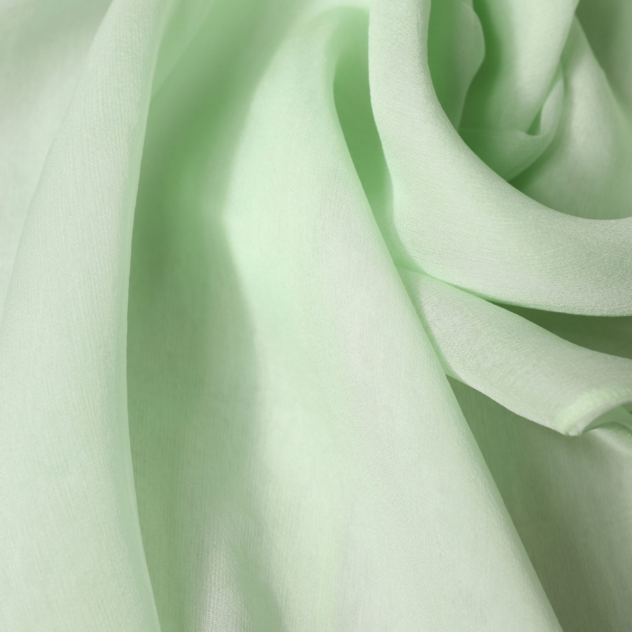 Dolce & Gabbana Light Green Silk Sash Wrap Shawl Stole 292cm x 19cm Scarf