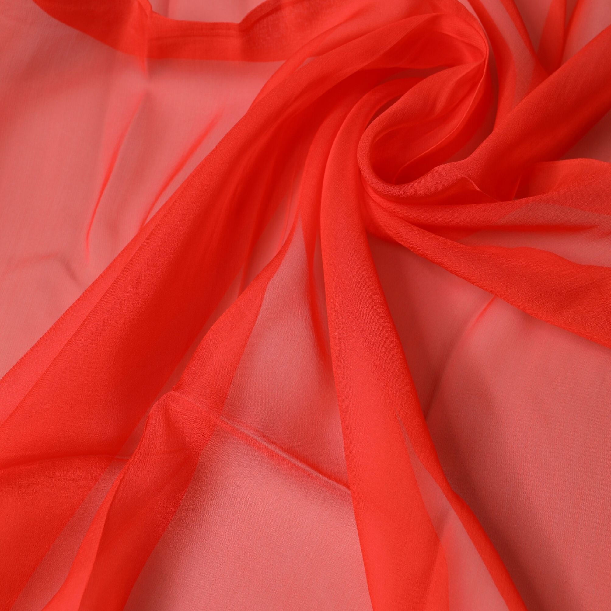 Dolce & Gabbana Red Silk Neck Wrap Shawl Foulard 133cm x 129cm Scarf