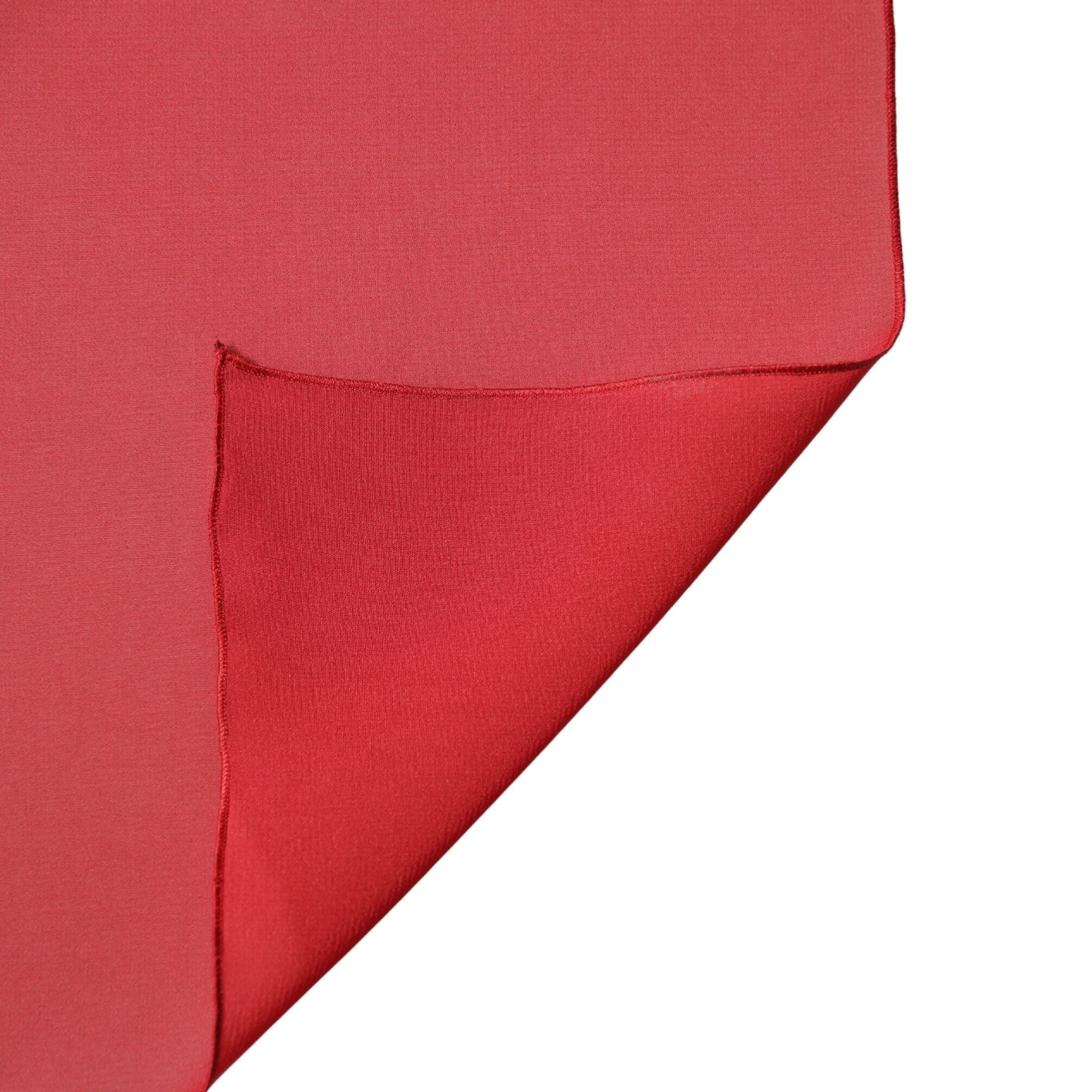 Dolce & Gabbana Red Silk Neck Wrap Shawl Women Stole 200cm x 64cm Scarf