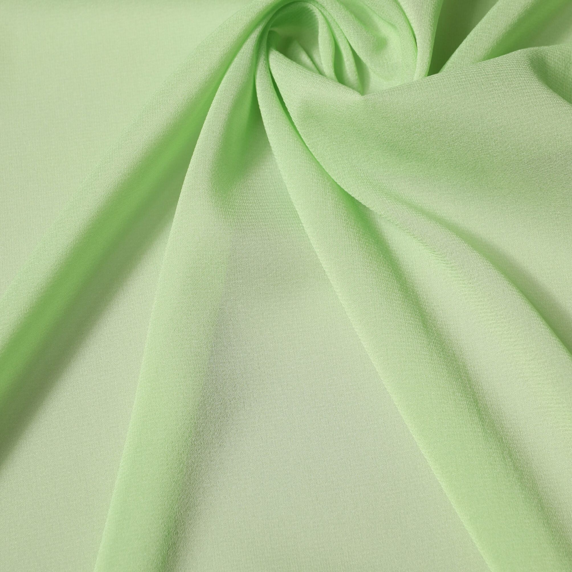 Dolce & Gabbana Light Green Silk Neck Wrap Shawl Stole 200cm x 64cm Scarf
