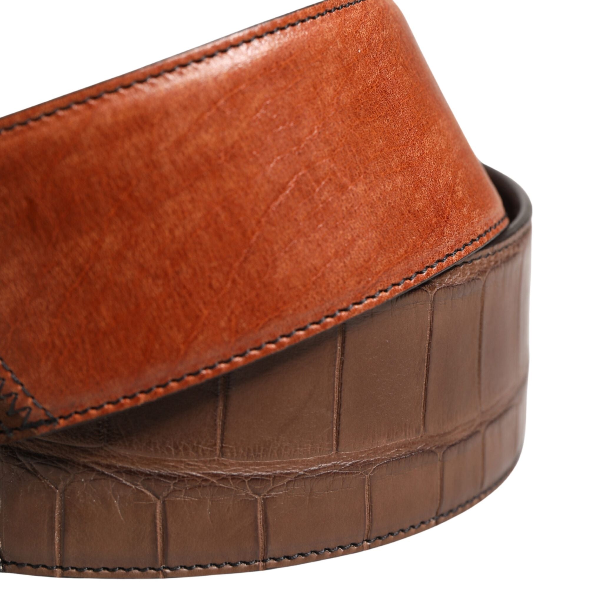 Dolce & Gabbana Brown Horse Velvet Leather Bag Accessory Shoulder Strap