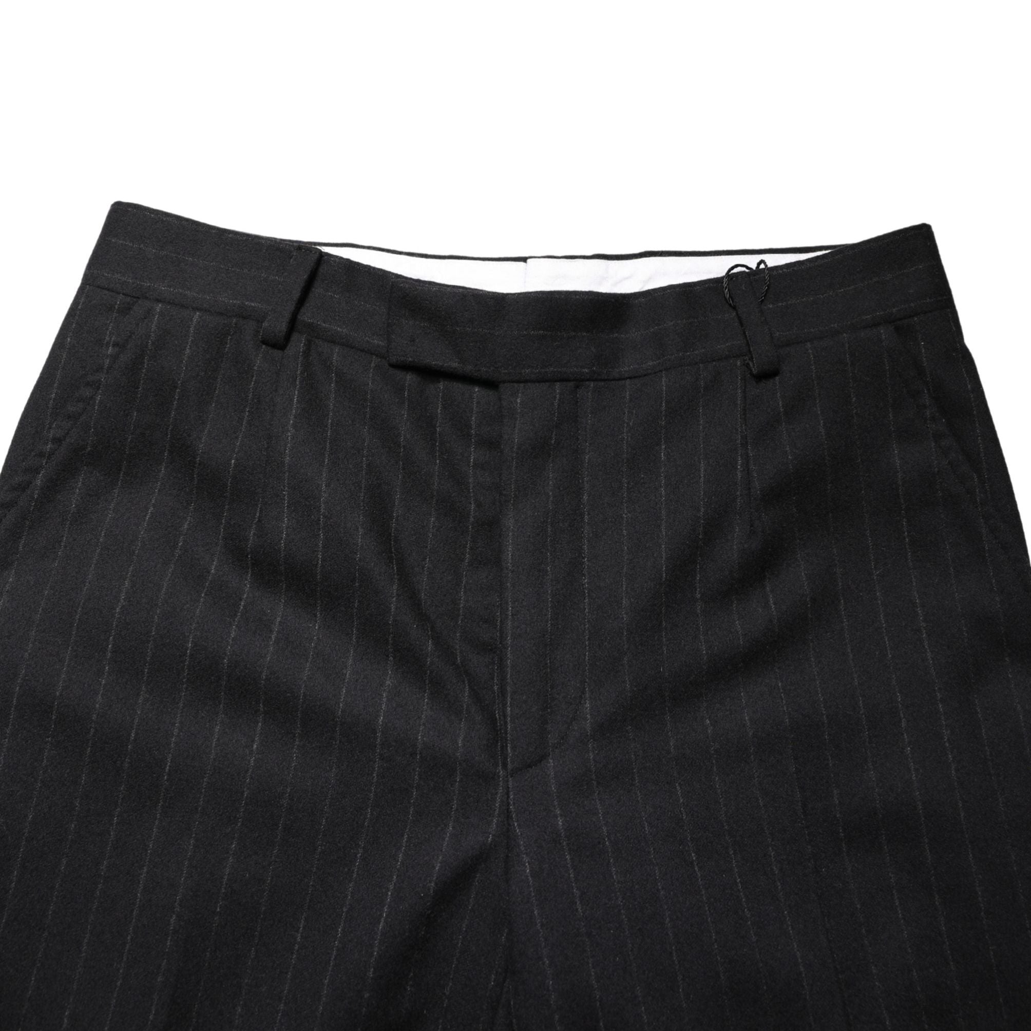 Dolce & Gabbana Black Stripes Wool Dress Formal Trouser Pants