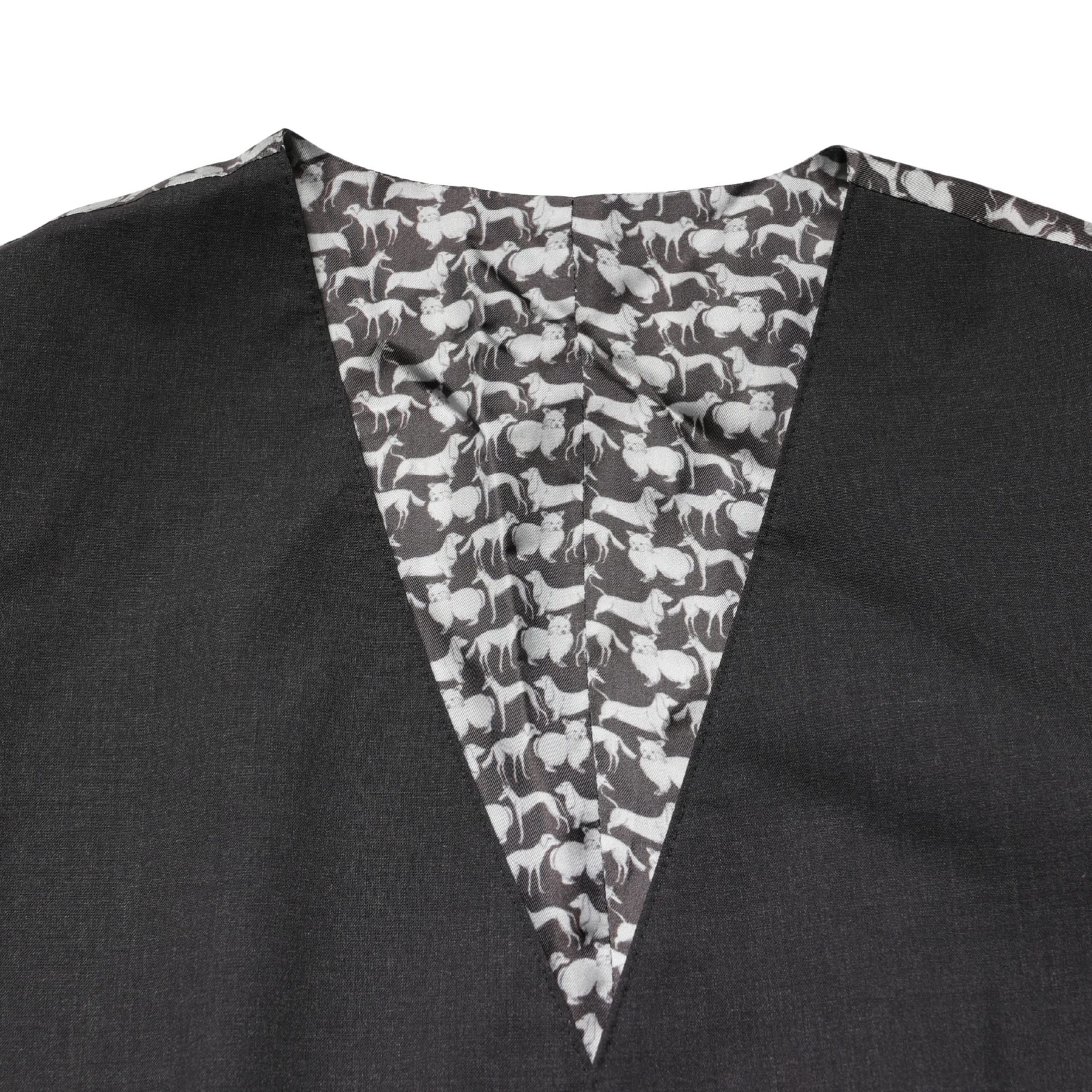Dolce & Gabbana Black Wool Dress Men Formal Waistcoat Vest