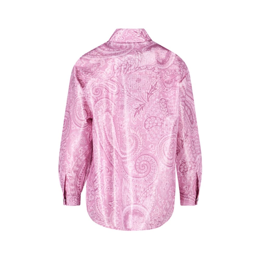 Etro Multicolor Nylon Pattern Shirt