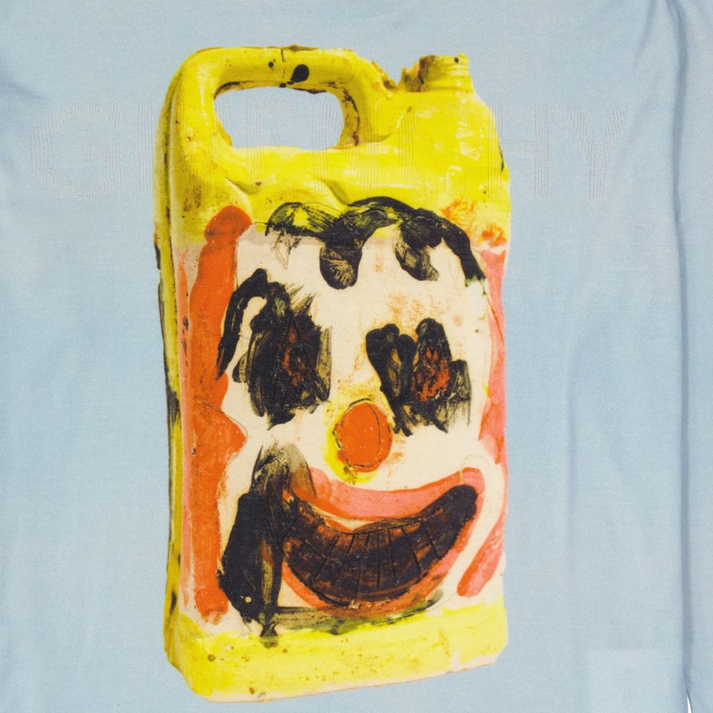 Givenchy Blue Silk Sweatshirt