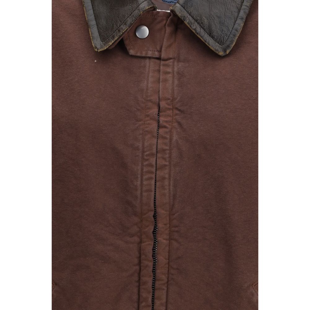 Prada Brown Cotton Coat