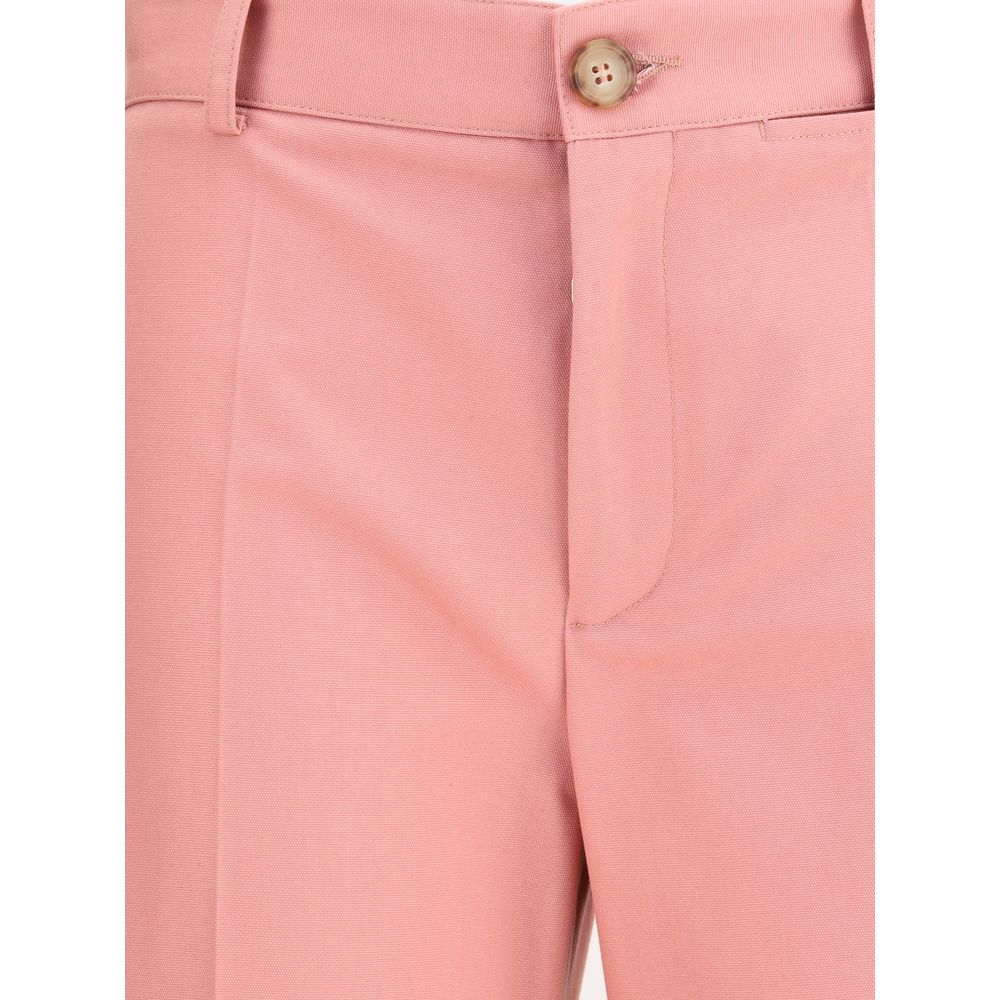 Chloé Multicolor Cotton Flared Pants