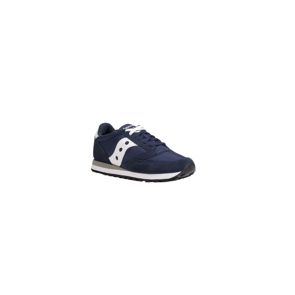 Saucony Blue Suede Leather Low Top Sneakers