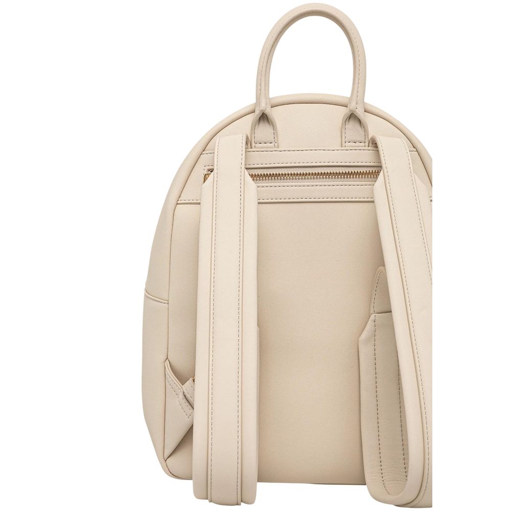 Love Moschino Beige Polyethylene Backpack
