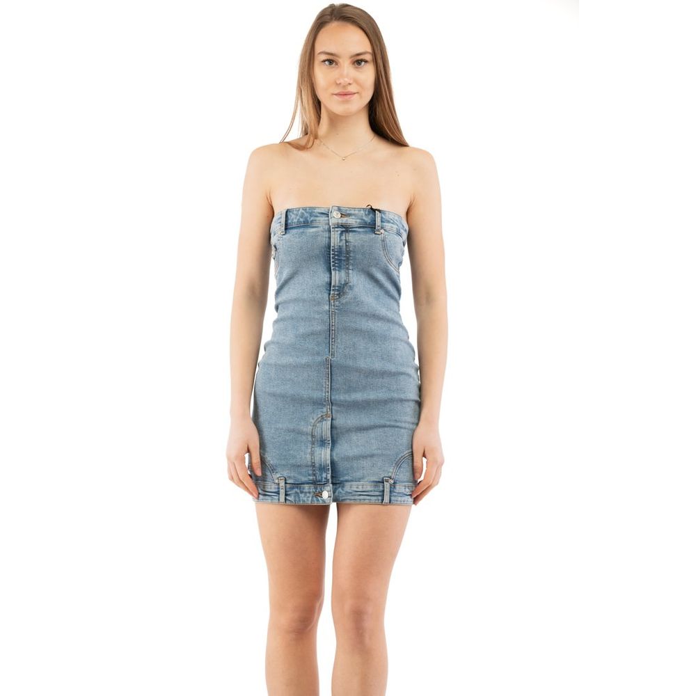 Moschino Multicolor Cotton Casual Dress