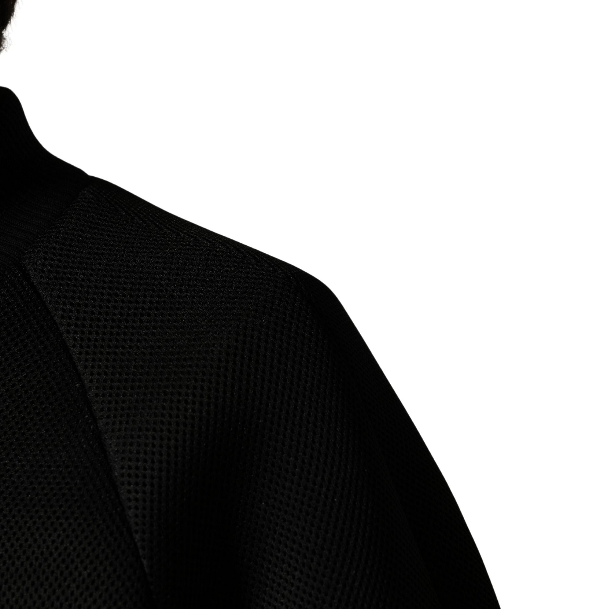 Dolce & Gabbana Men Black Nylon Full Zip Bomber Jacket