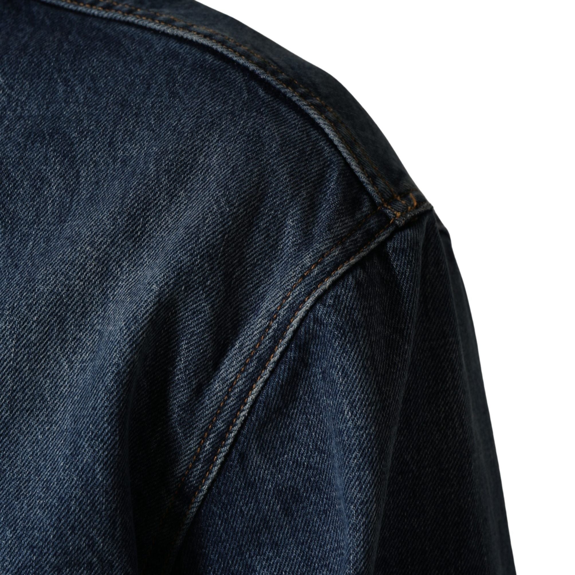 Dolce & Gabbana Black Blue Cotton Denim Blouson Men Jacket