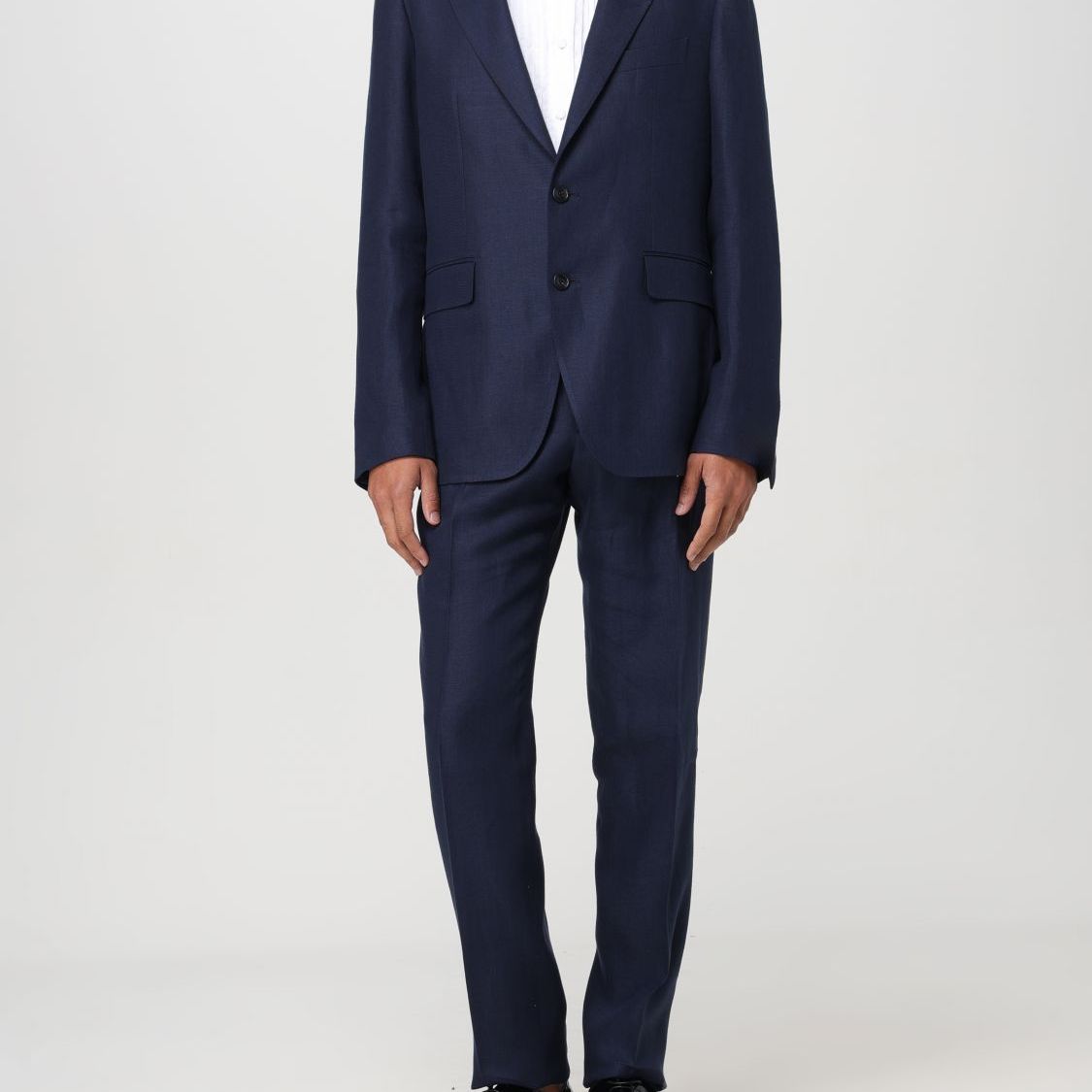 Tagliatore Multicolor Wool Two-Piece Suit