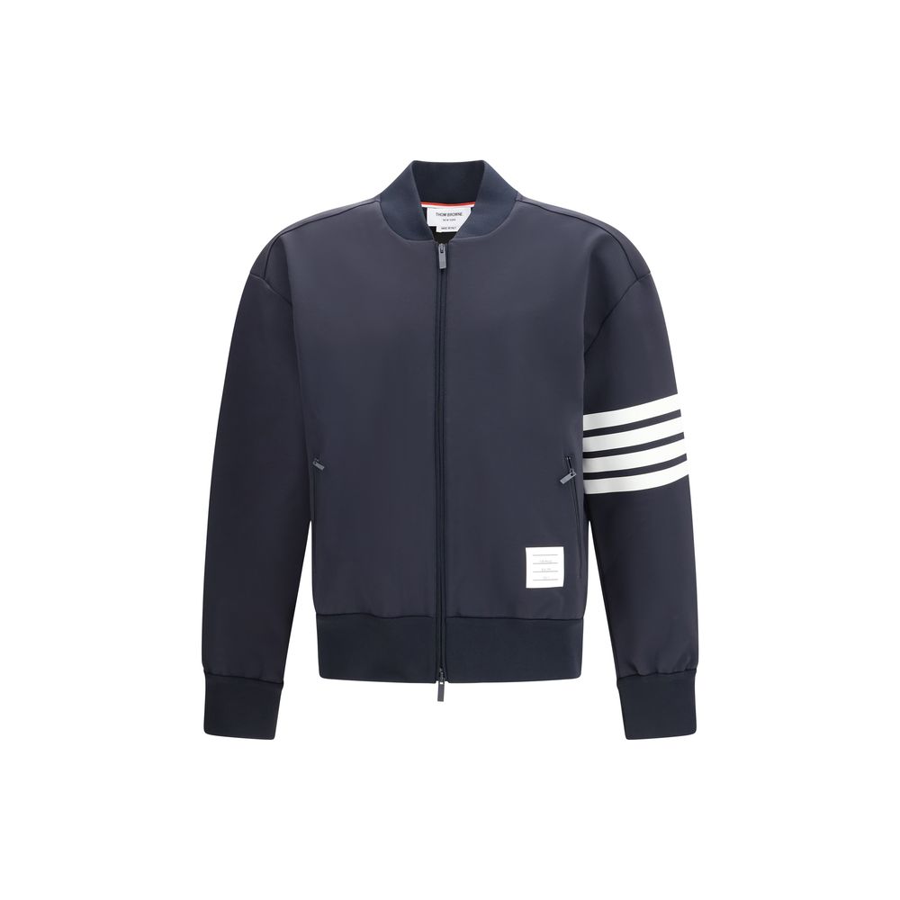 Thom Browne Blue Viscose Bomber