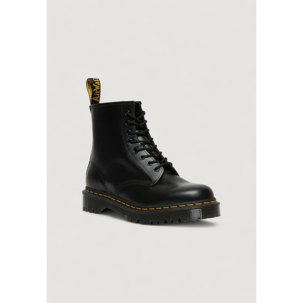 Dr. Martens Black Leather Lace-Up Boots