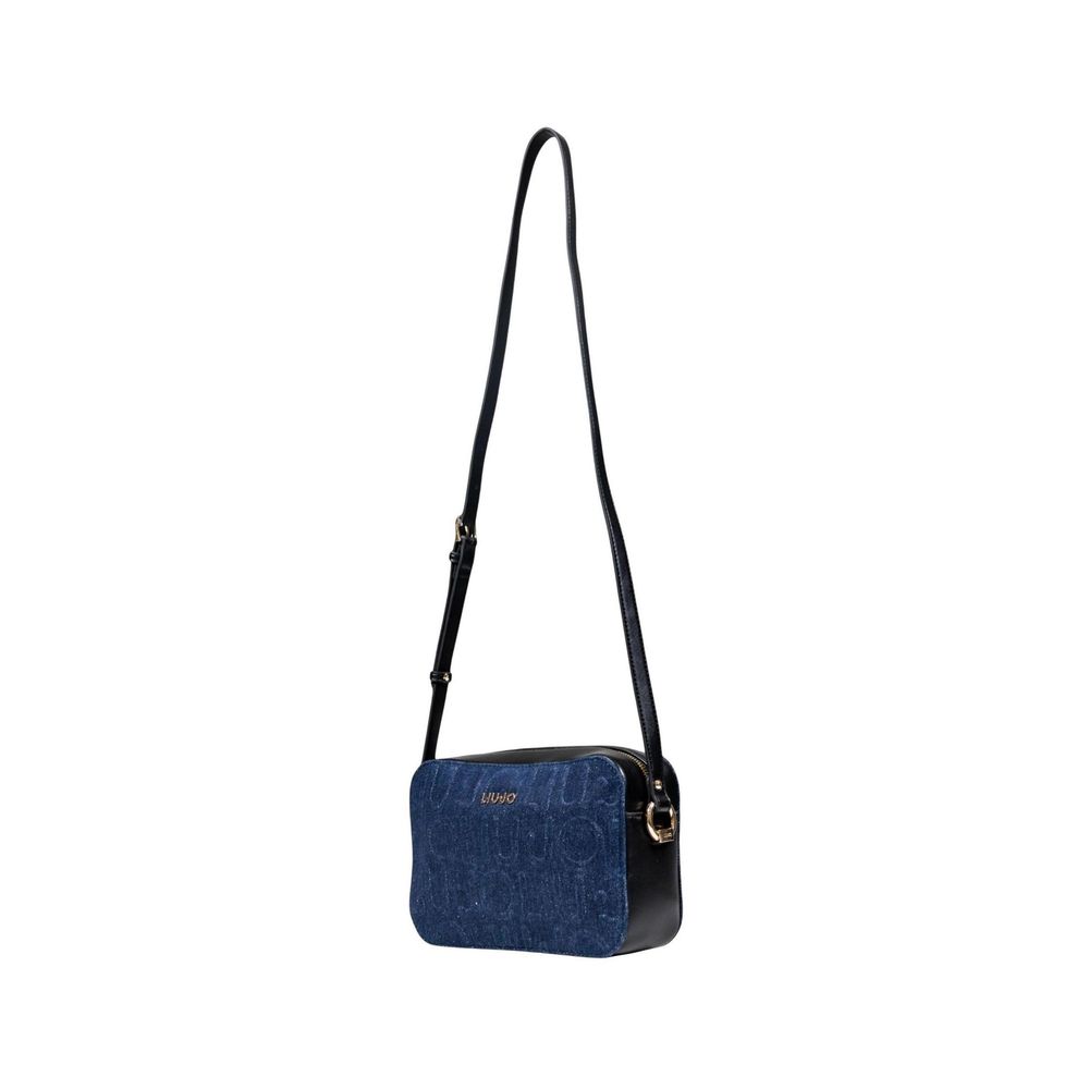Liu Jo Blue Cotton Handbag