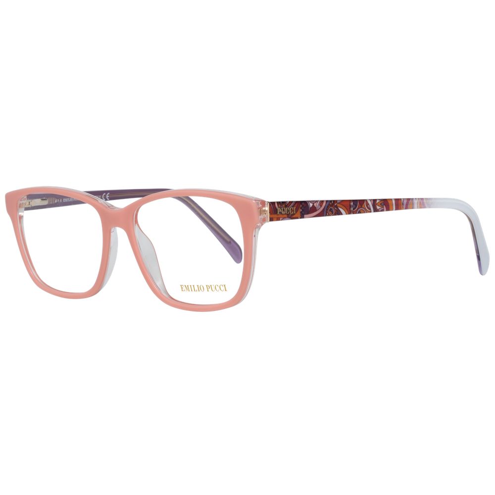 Emilio Pucci Pink Plastic Glasses (Frames)