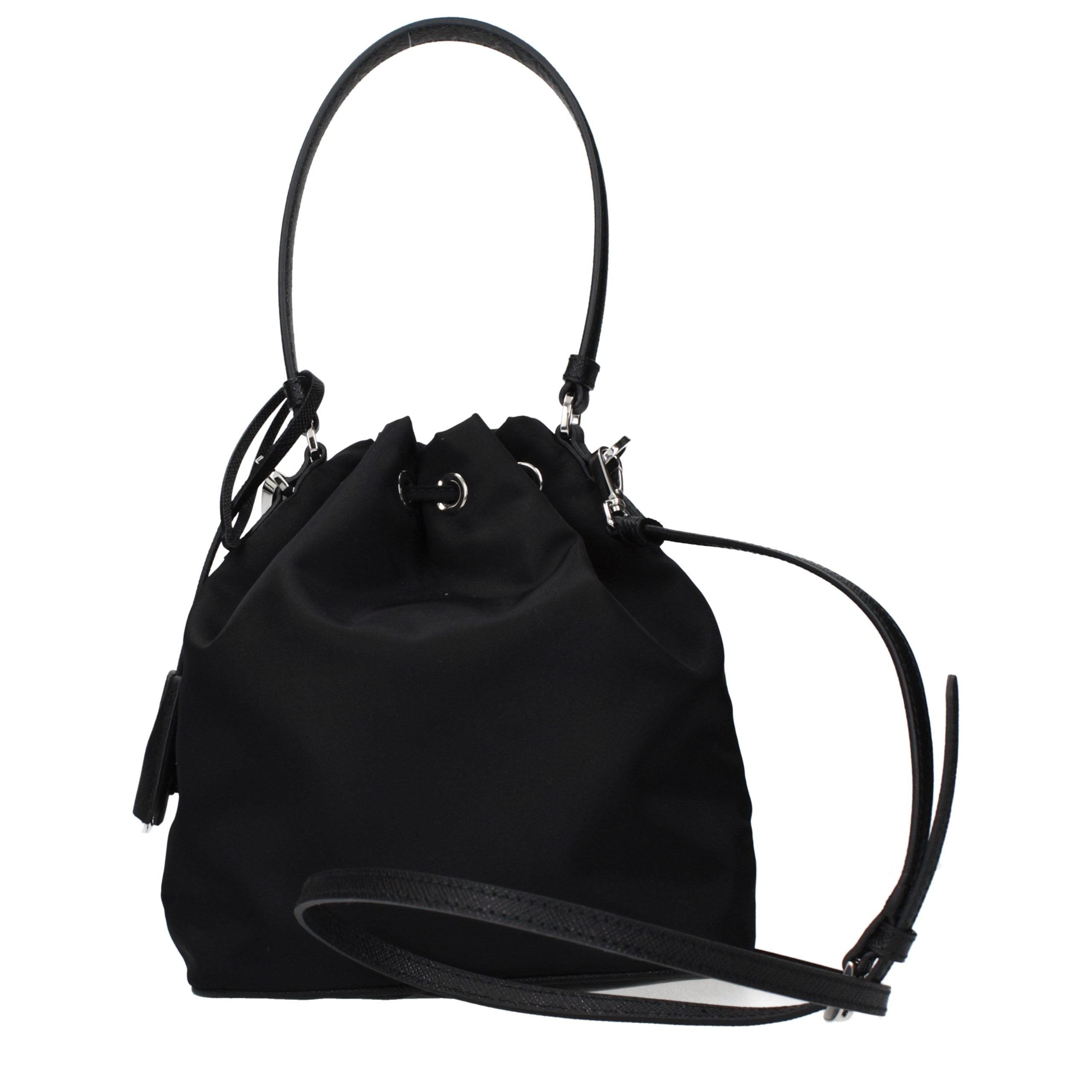 Prada Black Fabric Handbag
